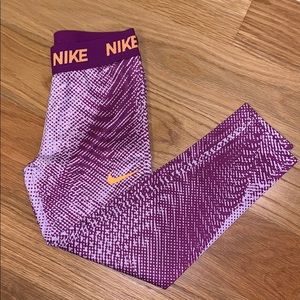 girls nike dri fit tight